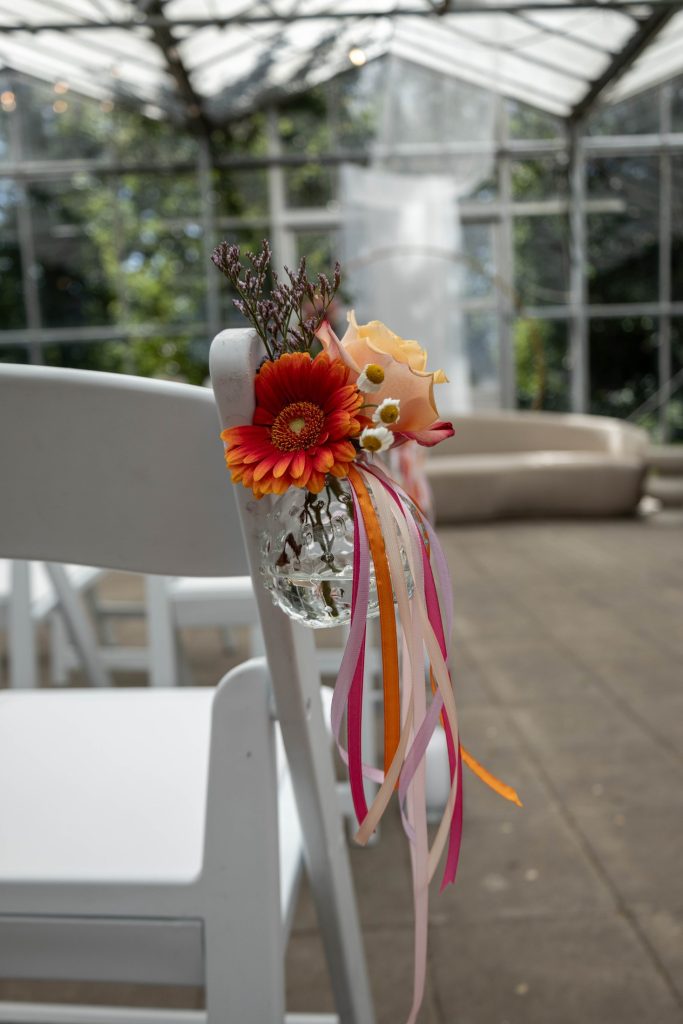 Ceremoniestyling tijdens de styled wedding shoot in Rijsoord